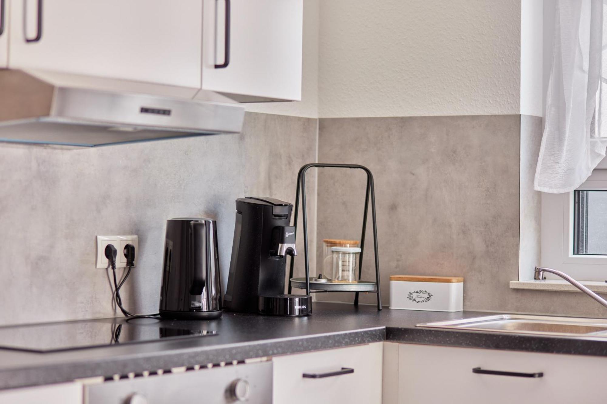 Elegantes 2 Zimmer Apartment Neubau Top Lage MHG Eksteriør bilde